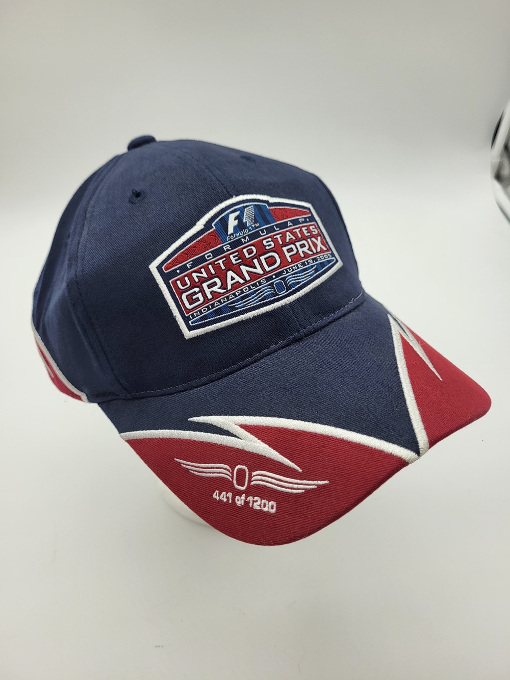 Vintage 2005 United States Indianapolis  Grand Prix Formula 1 Baseball Cap